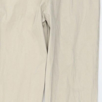 denim co Womens Beige   Straight Jeans Size 26 in L25 in