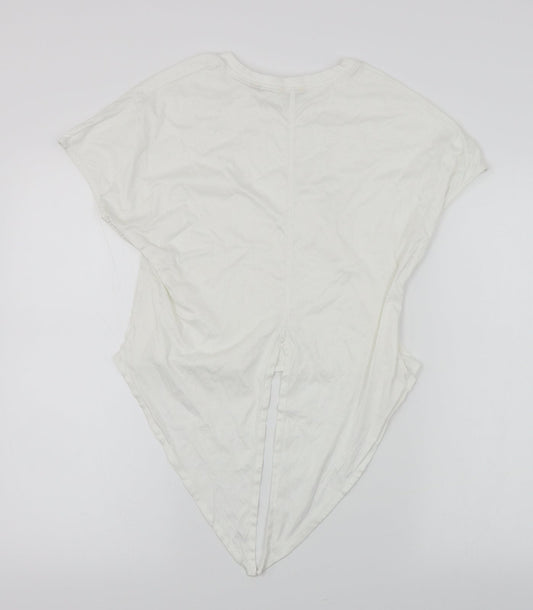 Jack Wills  Womens White   Basic T-Shirt Size 6