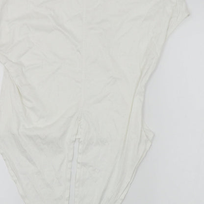 Jack Wills  Womens White   Basic T-Shirt Size 6