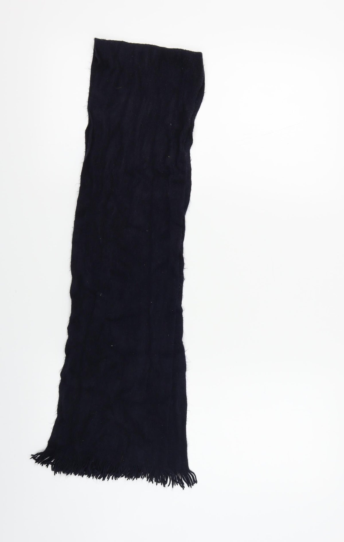 Preworn  Mens Black   Scarf  One Size