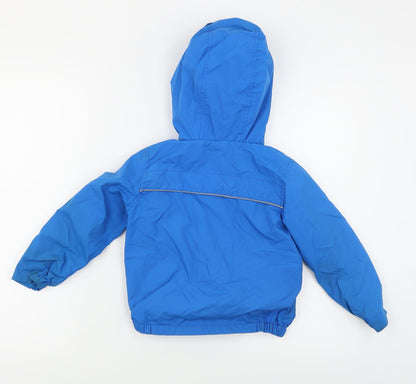 Blue Zoo  Girls Blue   Jacket Coat Size 5 Years