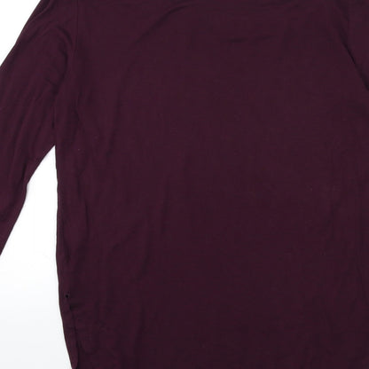 Atmosphere Womens Purple   Basic T-Shirt Size 8