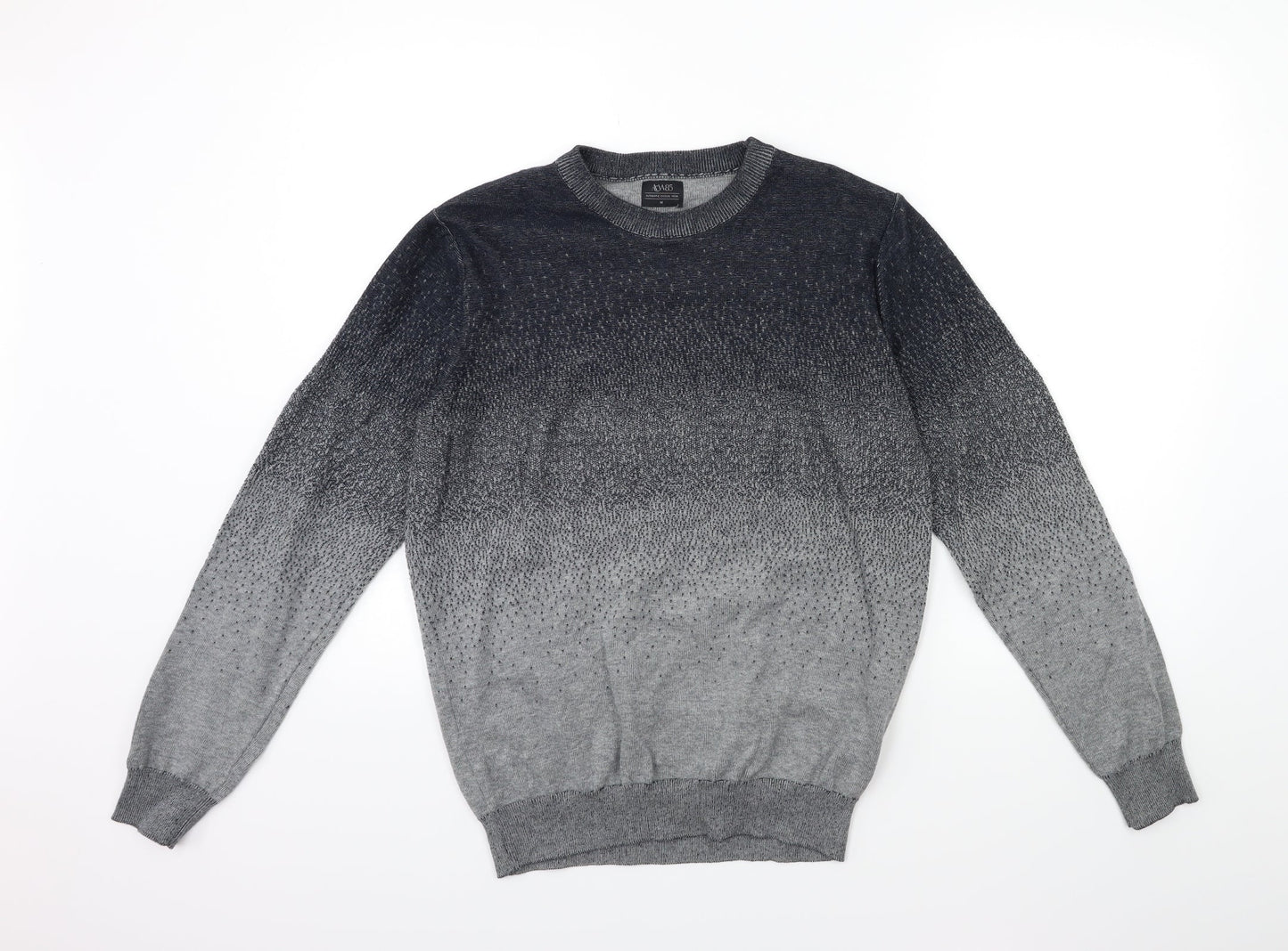 ACW85 Mens Grey  Knit Pullover Jumper Size M