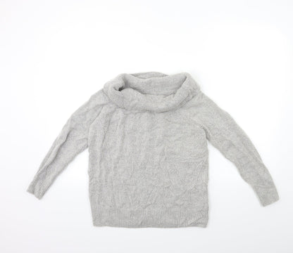 Studio Womens Grey  Knit Pullover Jumper Size 12