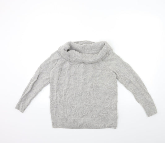 Studio Womens Grey  Knit Pullover Jumper Size 12