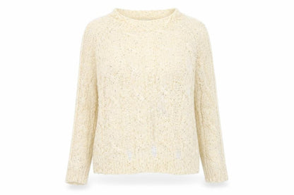 Apricot Womens Beige  Knit Pullover Jumper Size S