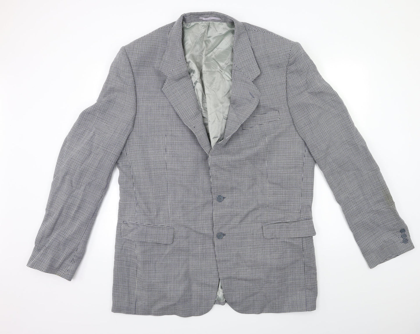Mens UK Size 42 Preworn Regular Blue Suit Jacket