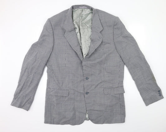 Mens UK Size 42 Preworn Regular Blue Suit Jacket