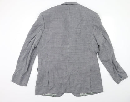 Mens UK Size 42 Preworn Regular Blue Suit Jacket