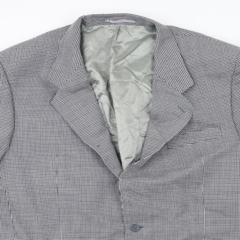 Mens UK Size 42 Preworn Regular Blue Suit Jacket