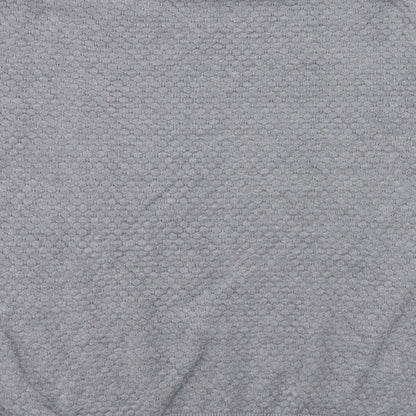 Easy Mens Grey  Knit Pullover Jumper Size L
