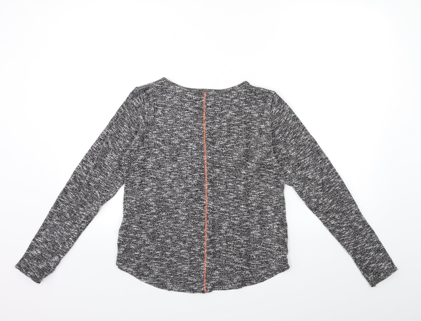 H&M Girls Grey  Knit Pullover Jumper Size 13 Years