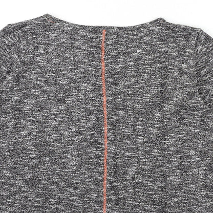 H&M Girls Grey  Knit Pullover Jumper Size 13 Years