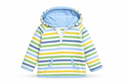 Marks & Spencer Baby Green Striped  Pullover Jumper Size 6-9 Months