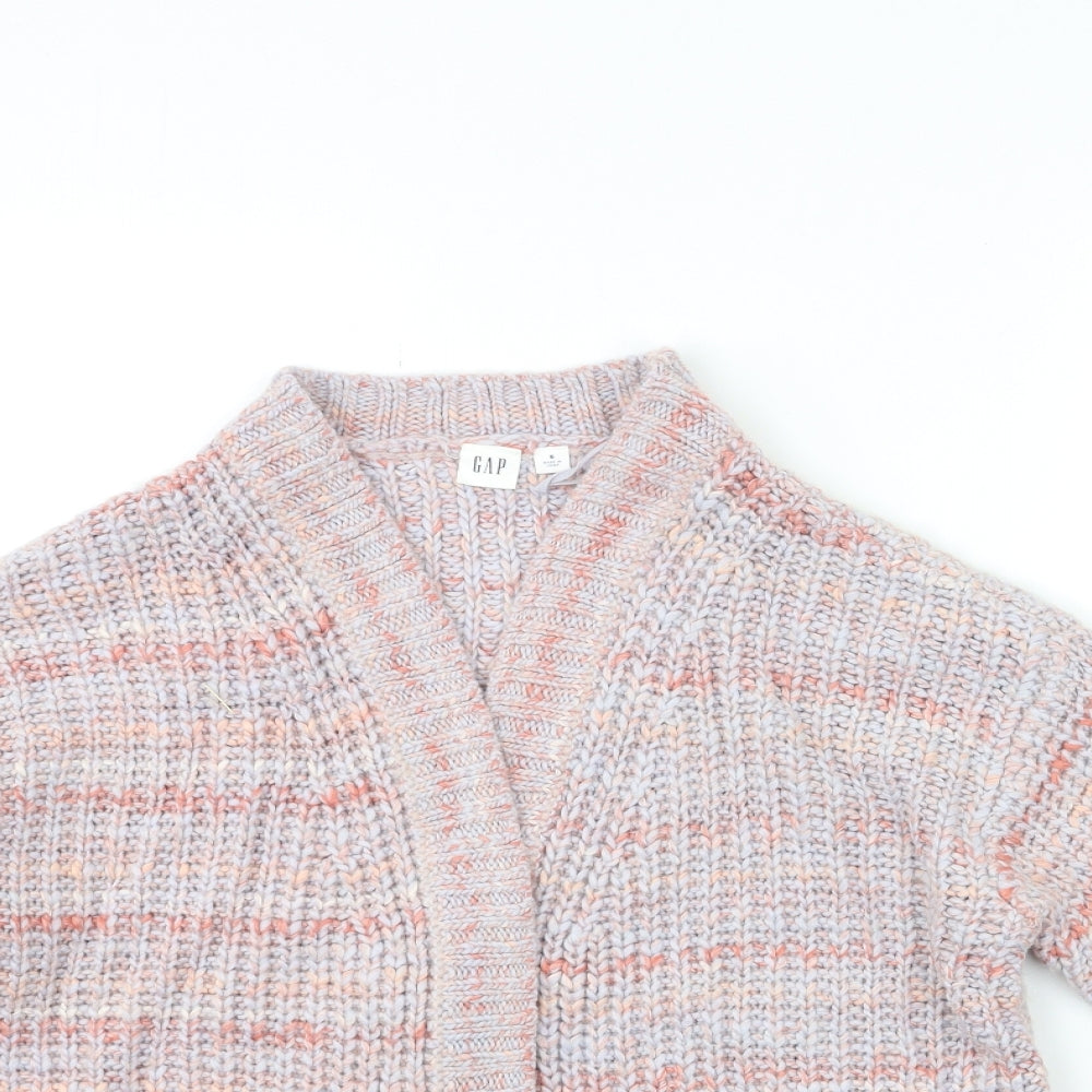Gap Womens Purple  Knit Cardigan Jumper Size S