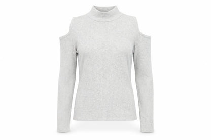 Atmosphere Womens Grey   Pullover Jumper Size 10  - Open Shoulder