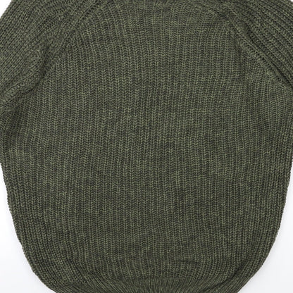 Preworn Mens Green  Knit Pullover Jumper Size S
