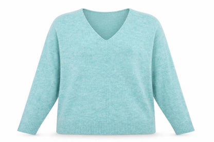 H&M Womens Blue  Knit Pullover Jumper Size S