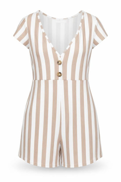 Womens UK Size 8 PRETTYLITTLETHING One-Piece Brown Playsuit