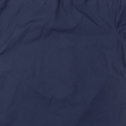 Mens UK Size XL New Look Blue  Button-Up Short Sleeve Casual Shirt