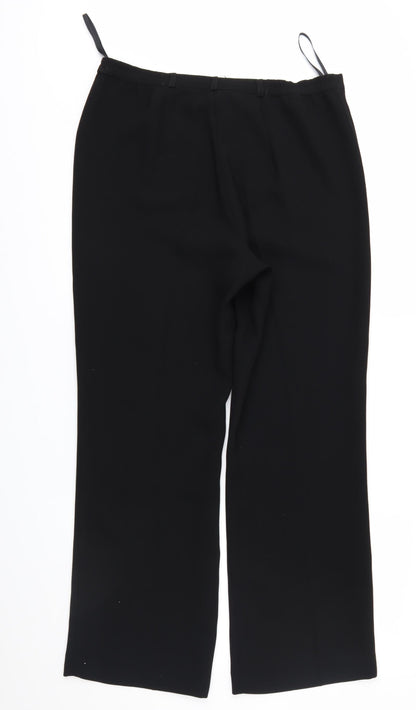 Autonomy Womens Black   Trousers  Size 12 L29 in