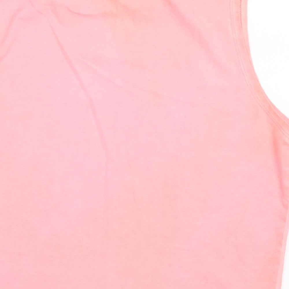 Womens UK Size M Silvian Heach Pink Basic Tank