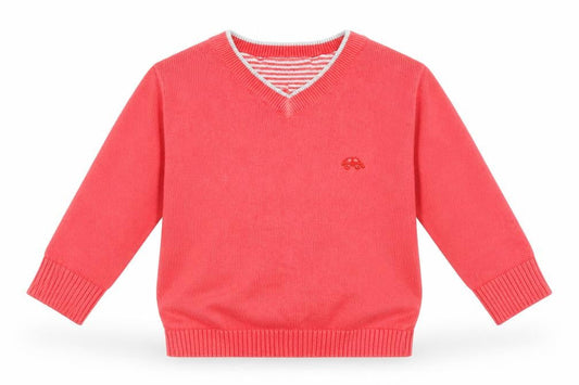 NEXT Boys Pink   Pullover Jumper Size 6-9 Months