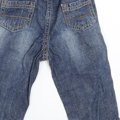George Boys Blue  Denim Capri Jeans Size 6-9 Months