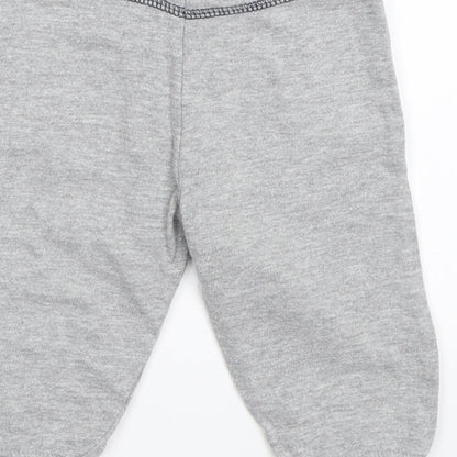 Peacocks Boys Grey   Jogger Trousers Size 6-9 Months
