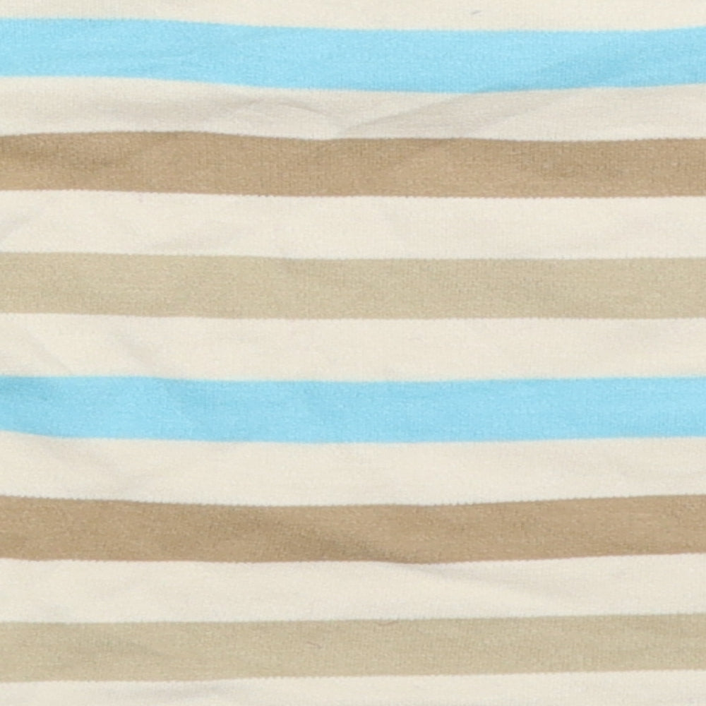 NEXT Boys Beige Striped  Basic T-Shirt Size 0-3 Months