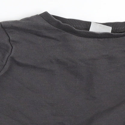 H&M Boys Grey   Pullover Jumper Size 9-12 Months