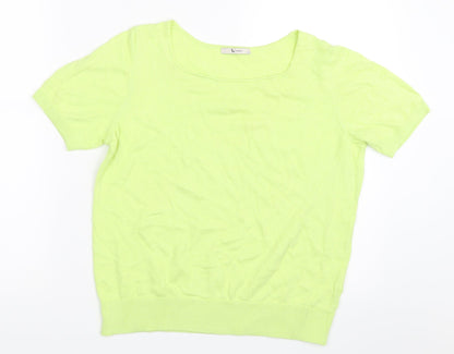 TU Womens Green   Pullover Jumper Size 10
