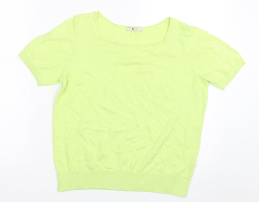 TU Womens Green   Pullover Jumper Size 10
