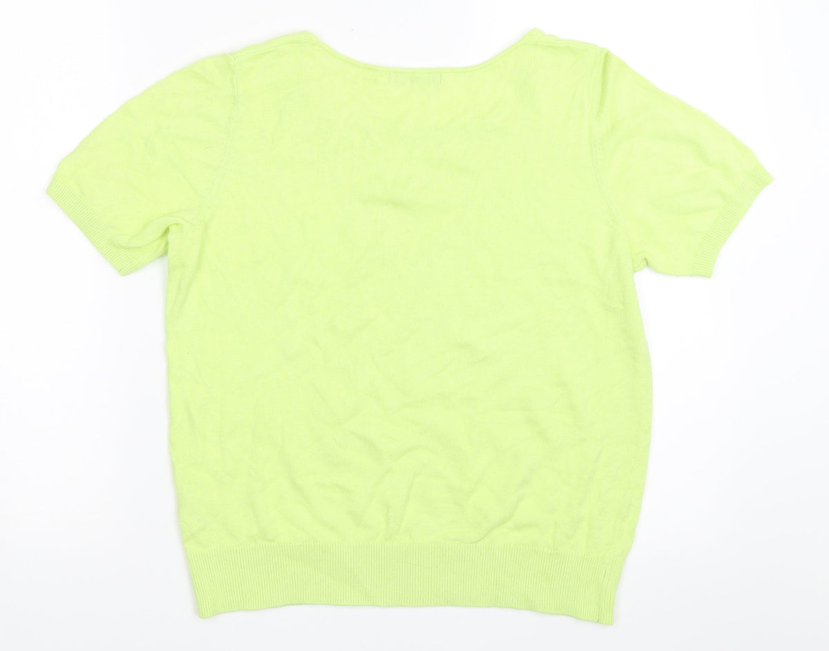 Tu Womens Green   Pullover Jumper Size 10