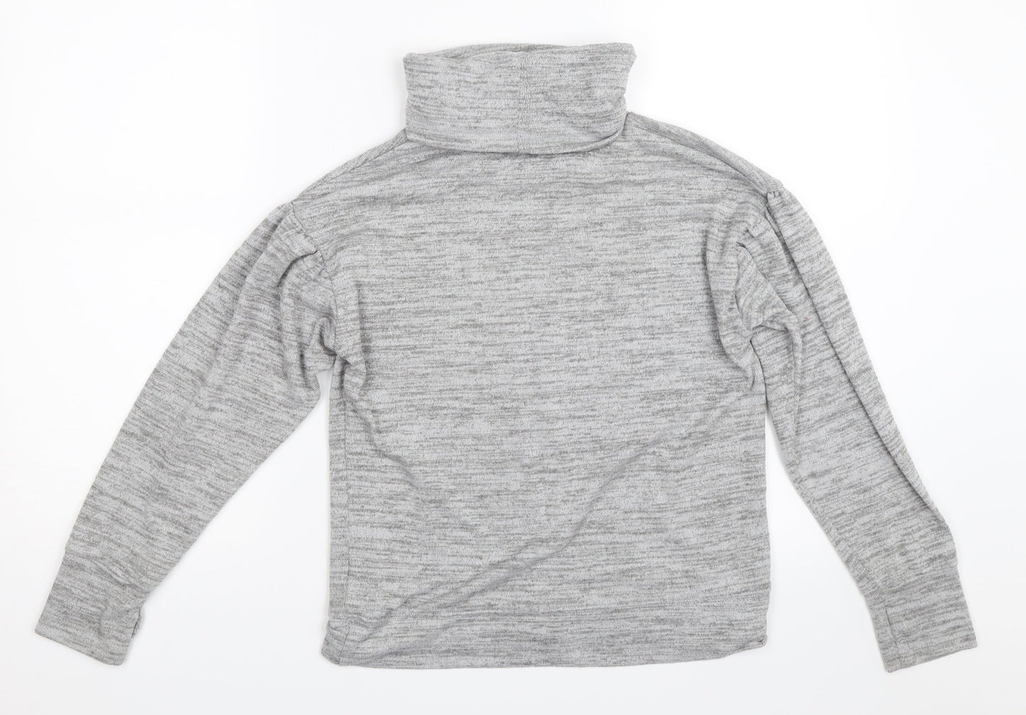 Matalan Girls Grey   Pullover Sweatshirt Size 10-11 Years