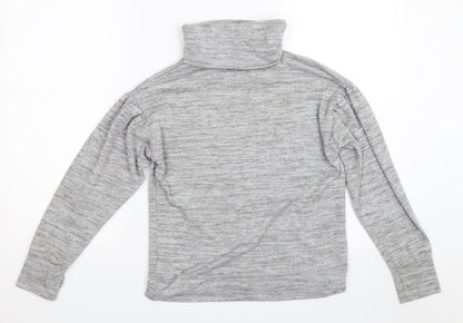 Matalan Girls Grey   Pullover Sweatshirt Size 10-11 Years