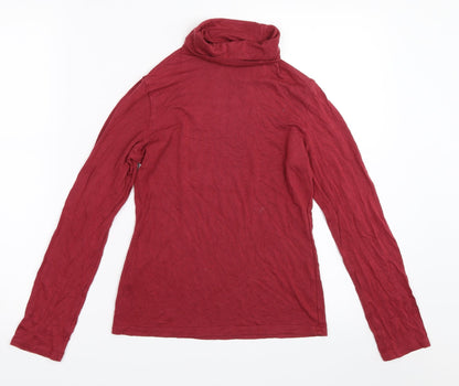 Promod Womens Red   Basic T-Shirt Size M