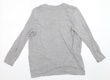 Papaya Womens Grey   Cardigan Jumper Size 16