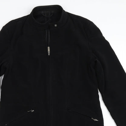 Womens UK Size 6 NEXT Black Overcoat