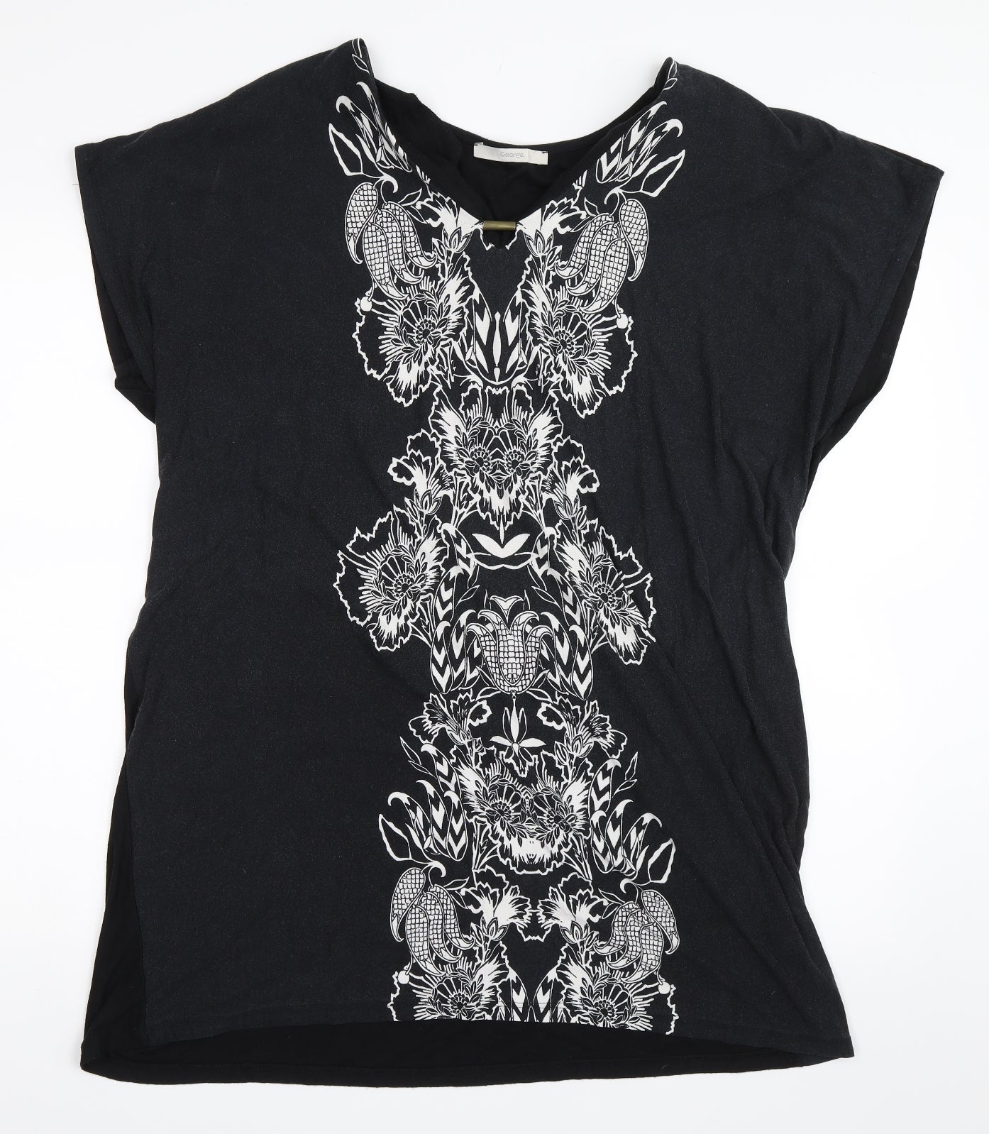 George Womens Grey   Basic T-Shirt Size 20