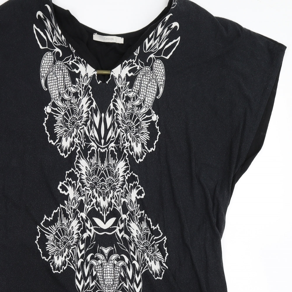 George Womens Grey   Basic T-Shirt Size 20