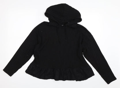 New Look Womens Black   Pullover Jumper Size M
