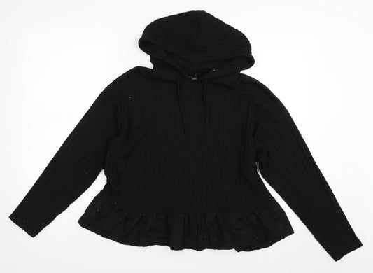 New Look Womens Black   Pullover Jumper Size M
