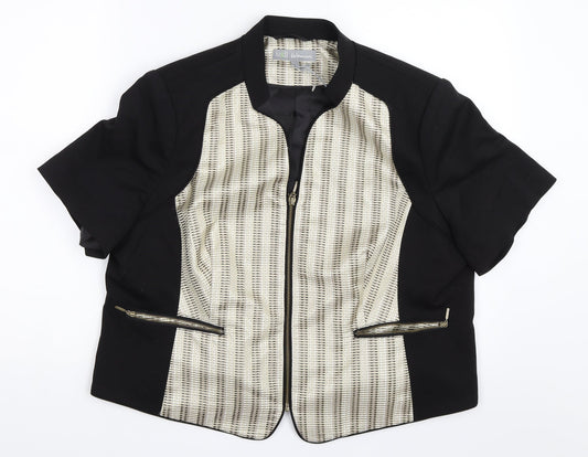 Womens UK Size 20 Marks and Spencer Black Jacket