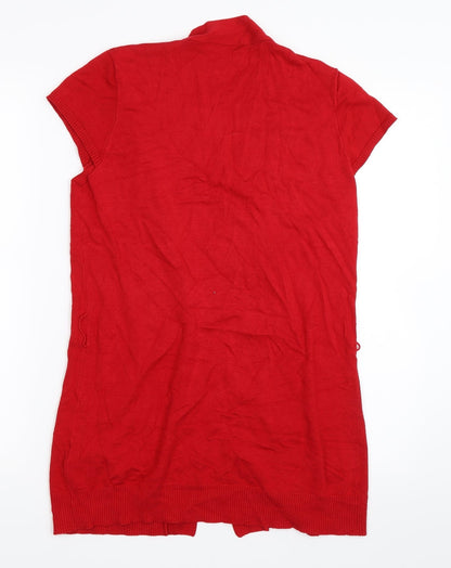 ESMARA Womens Red   Cardigan Jumper Size M
