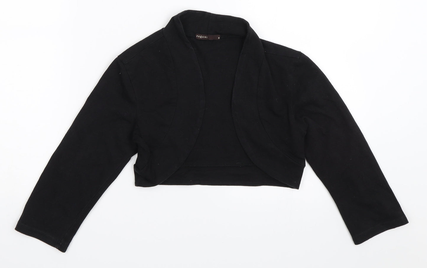 Pagani Womens Black   Shrug Jumper Size 8