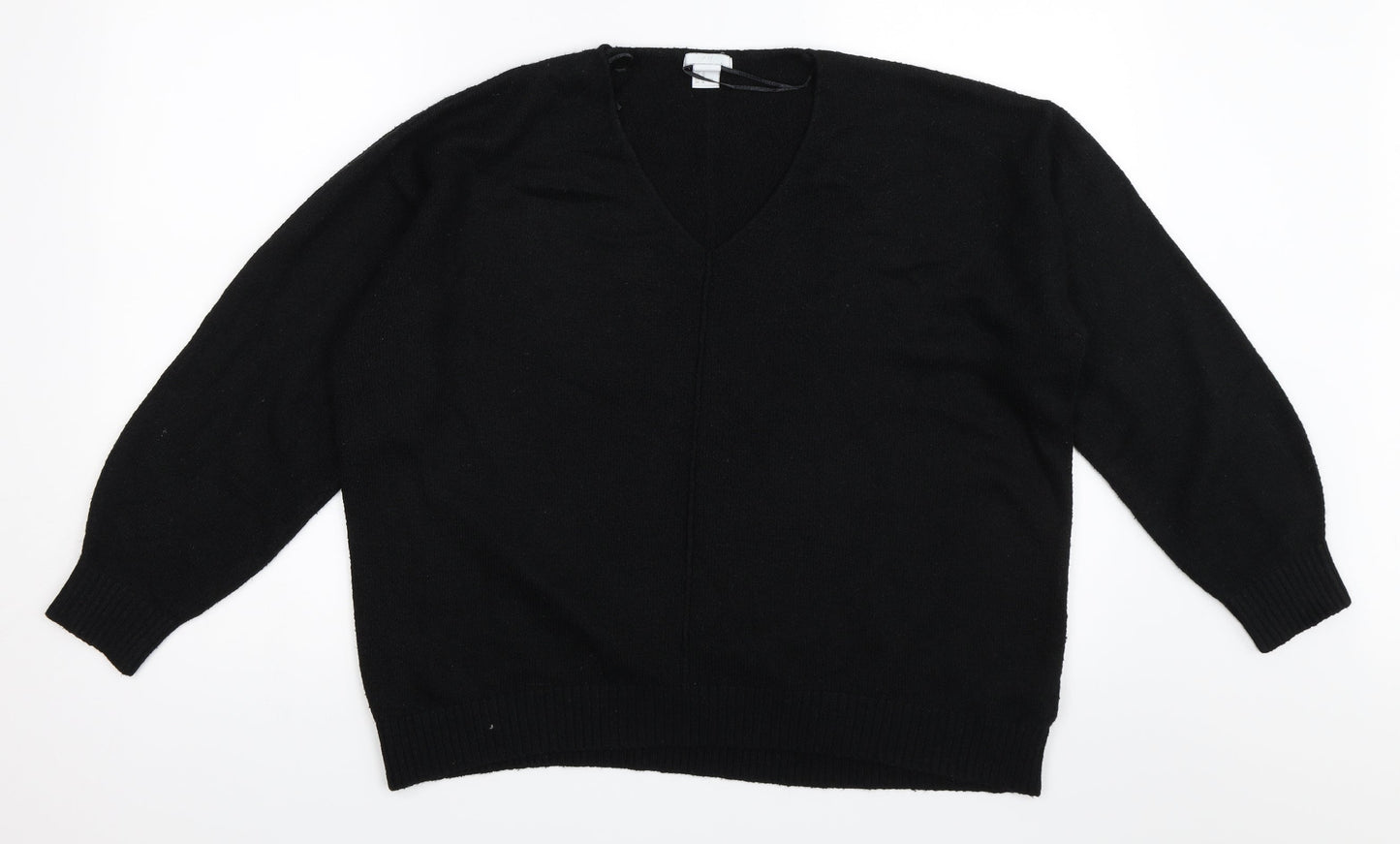 H&M Womens Black   Pullover Jumper Size M
