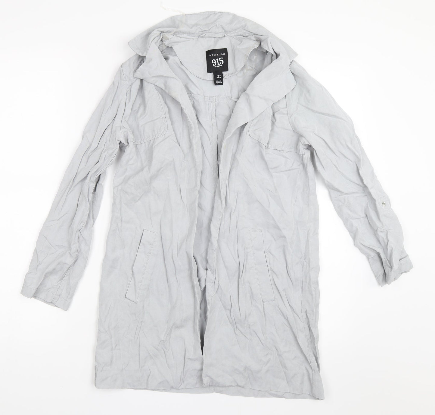 New Look Girls Grey   Jacket  Size 9 Years