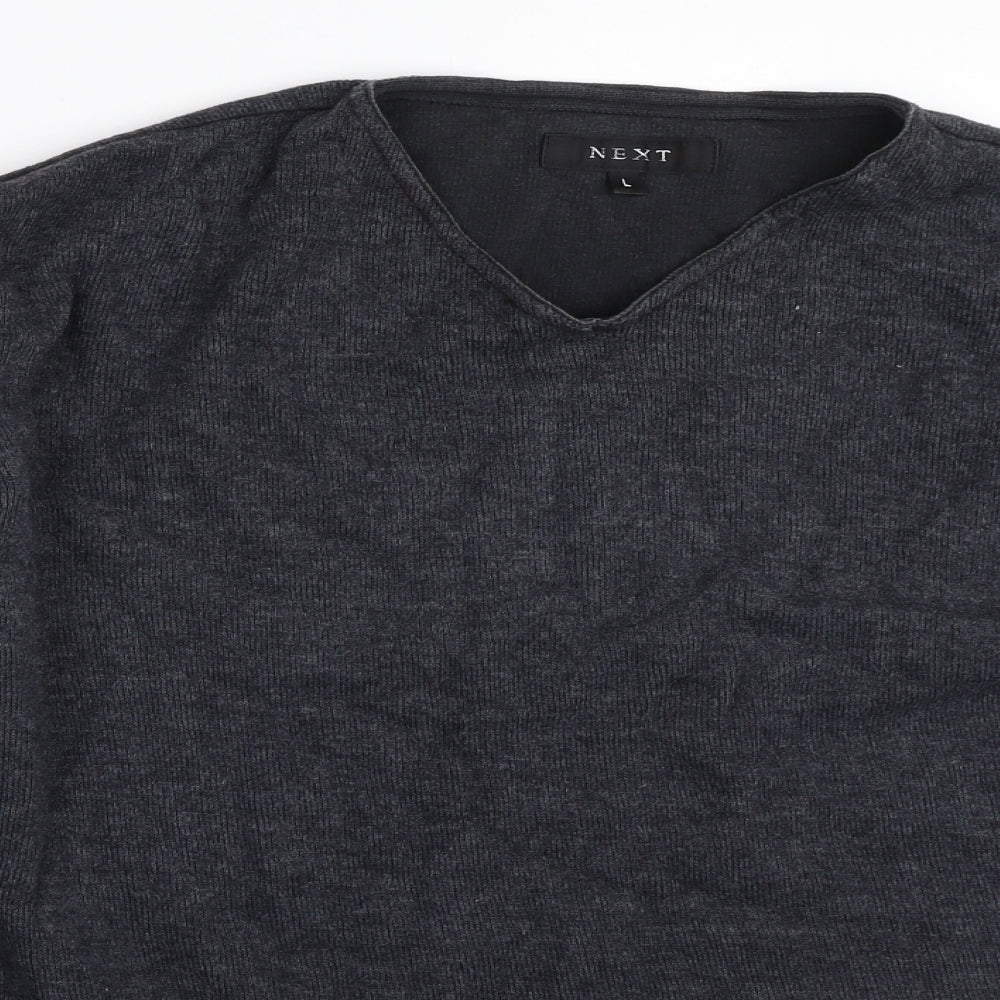 NEXT Mens Grey   Pullover Jumper Size L