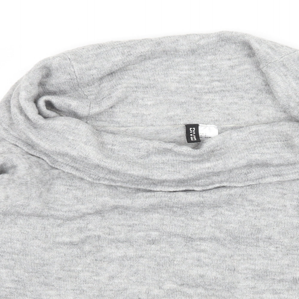 Divided by H&M Womens Grey  Knit Pullover Jumper Size S